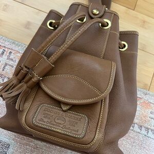 Vintage Dooney & Bourke Sling Bucket Bag